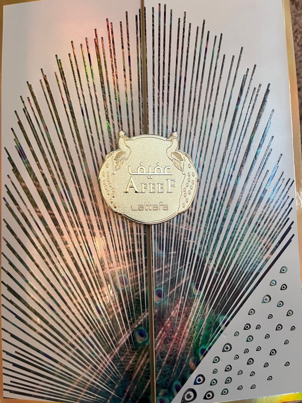 Afeef Lattafa famous Arab Perfume